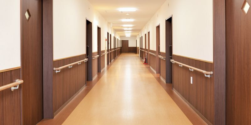 グランドホーム元気小八幡 2階廊下